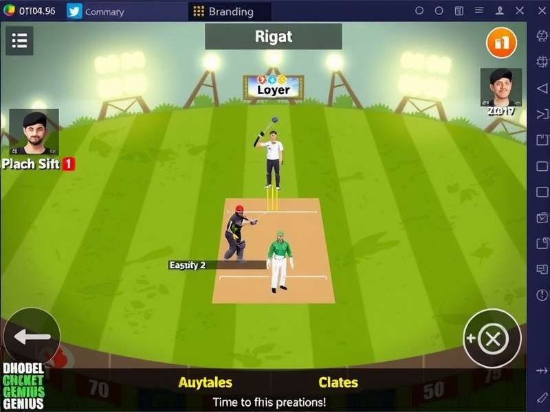 Dhobi Ghat Cricketing Genius gameplay screenshot